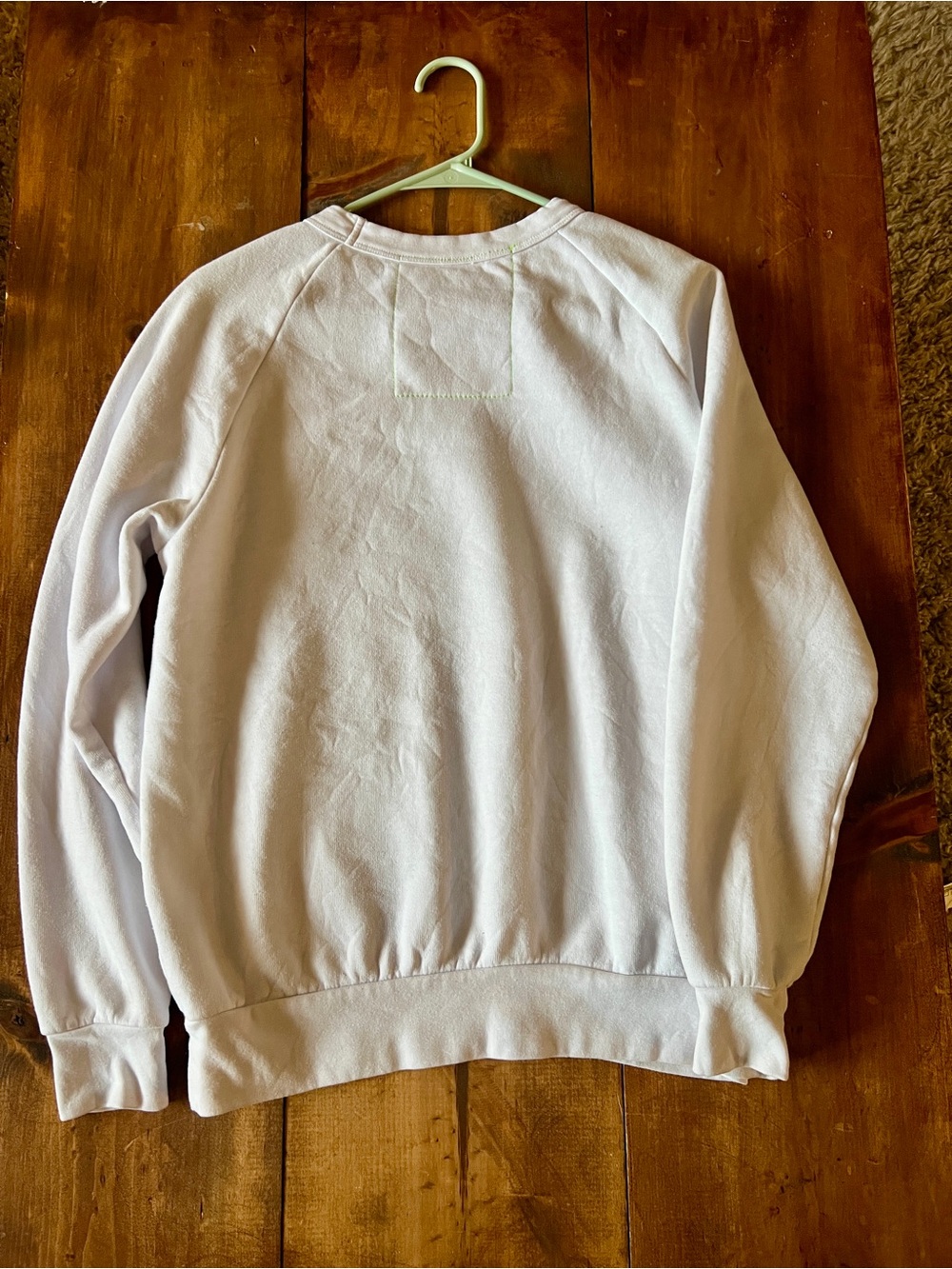Aviator Nation Logo Sweatshirt Vintage White Size S - Picture 8 of 12